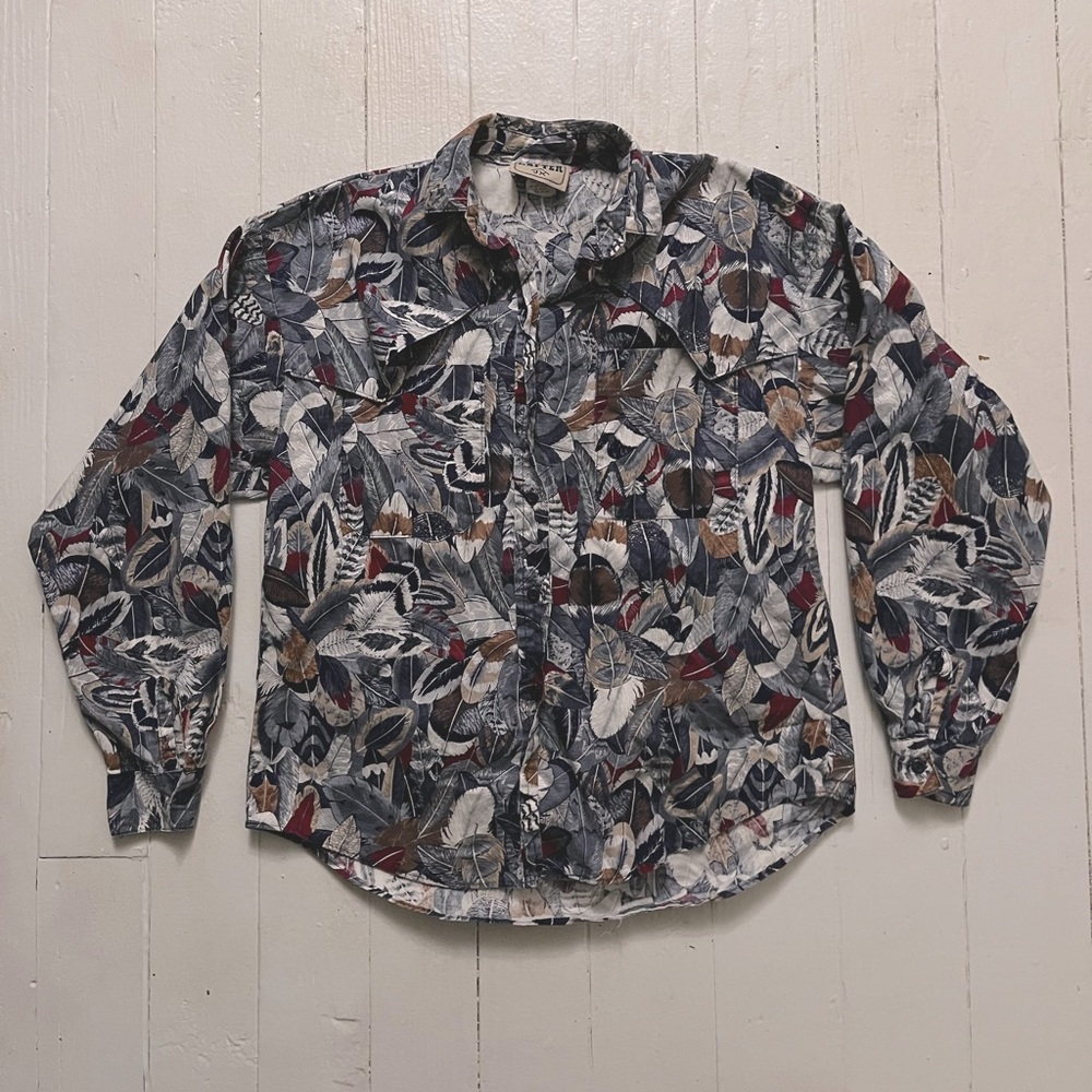 Women’s Vintage Rafter JX Feather Button Down